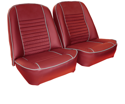 Triumph TR6 1968-1969 Vinyl Seat Covers - Prestige Autotrim Products Ltd