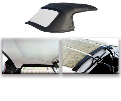 MGB 1962-1980 Car Hoods, Soft Tops, Roofs - Prestige Autotrim Products Ltd