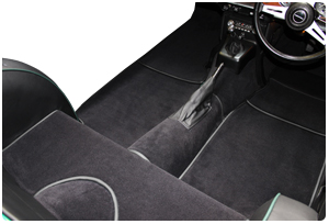 Triumph TR6 1968-1976 カーペットセット - Prestige Autotrim Products Ltd