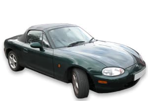 Mazda MX5 Eunos Car Hoods, Soft Tops, Covers - Prestige Autotrim Products Ltd