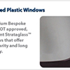 DOT Approved Strataglass Plastic Window