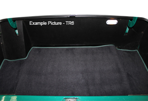Triumph TR2 TR3A TR3B Boot/Trunk Carpet | Prestige Autotrim Products Ltd