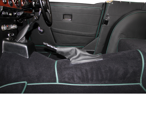 Triumph TR6 1968-1973 Vinyl Trim Panel Kits - Prestige Autotrim Products Ltd