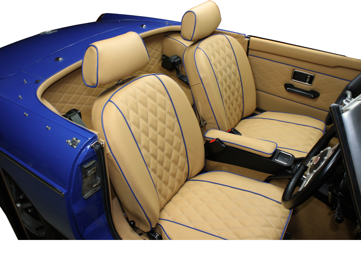 MGB 1973-1980 Seat Covers - Prestige Autotrim Products Ltd
