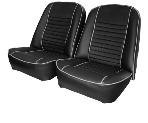 Triumph TR6 1969-1972 Full Leather Seat Covers - Prestige Autotrim Products Ltd