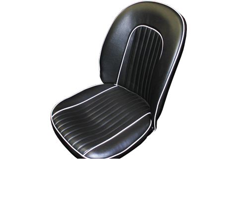 Triumph Spitfire 1967-1970 Leather-Faced Seat Covers - Prestige Autotrim Products Ltd