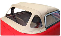 Austin Healey Sprite Bugeye Convertible Tops 1958-1961