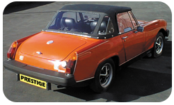 Austin Healey Sprite Convertible Tops 1958-1971