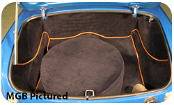 Triumph Herald & Vitesse Trunk Carpets 1960-1970