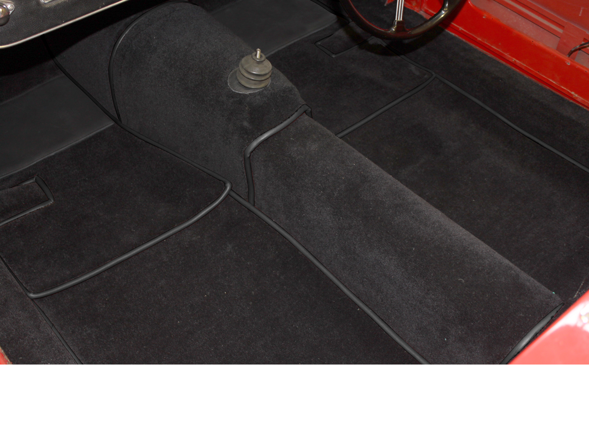 MGA Coupe 1955-1962 Carpet Set - Prestige Autotrim Products Ltd