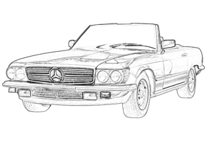 Mercedes SL R107 1971-1989 - Prestige Autotrim Products Ltd