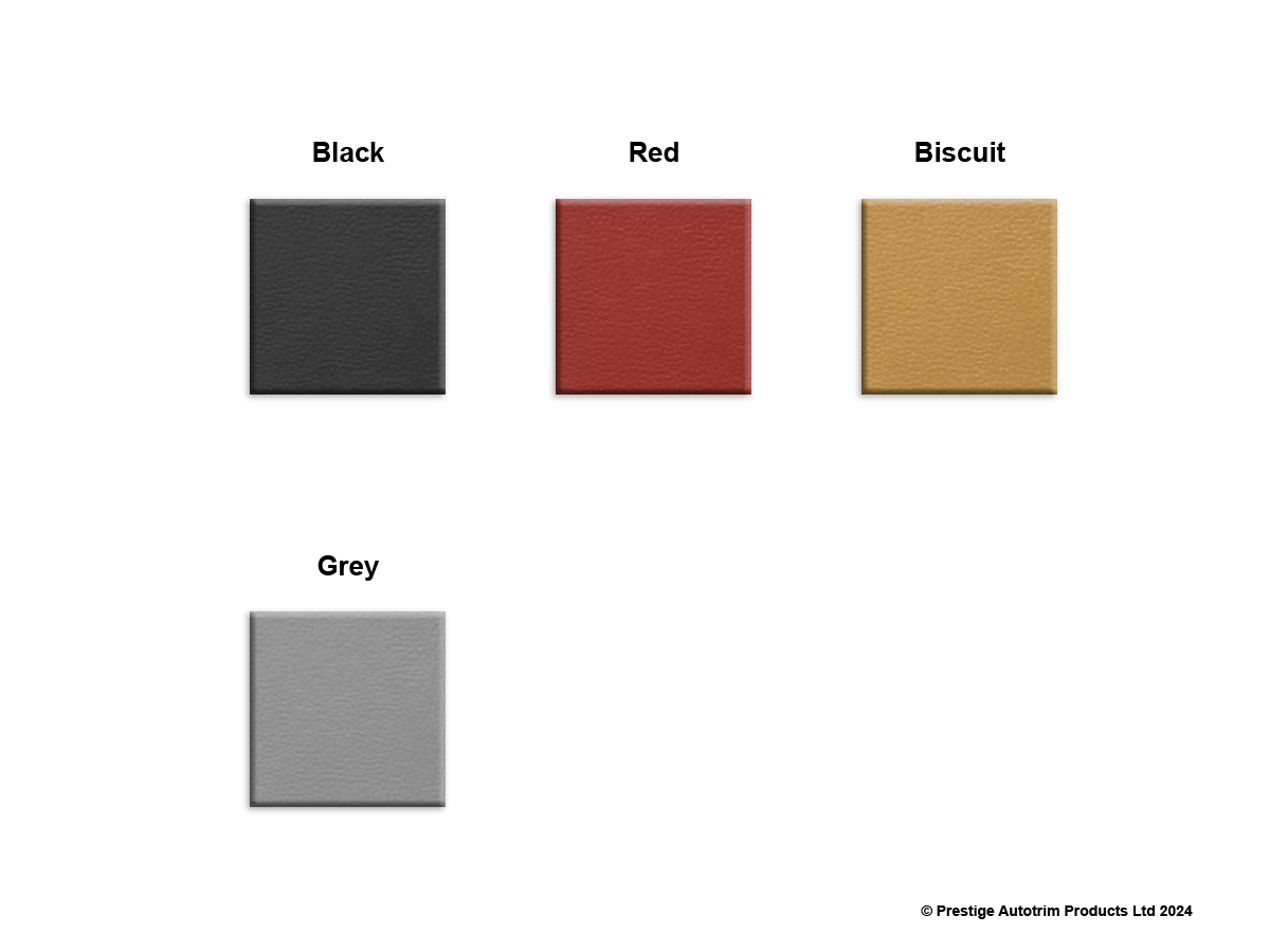 Vinyl & Leather for MGA Sidescreen Bags | Prestige Autotrim Products Ltd