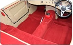 MG Midget / Austin Healey Sprite 1964-1966 Carpet Sets - Prestige Autotrim Products Ltd